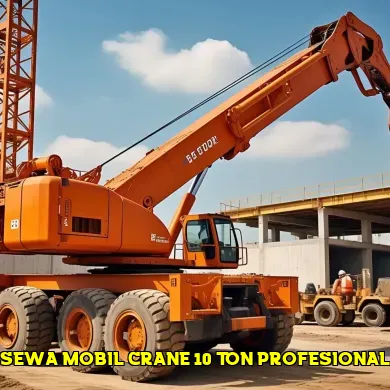 Keunggulan Sewa Mobil Crane 10 Ton untuk Proyek Anda